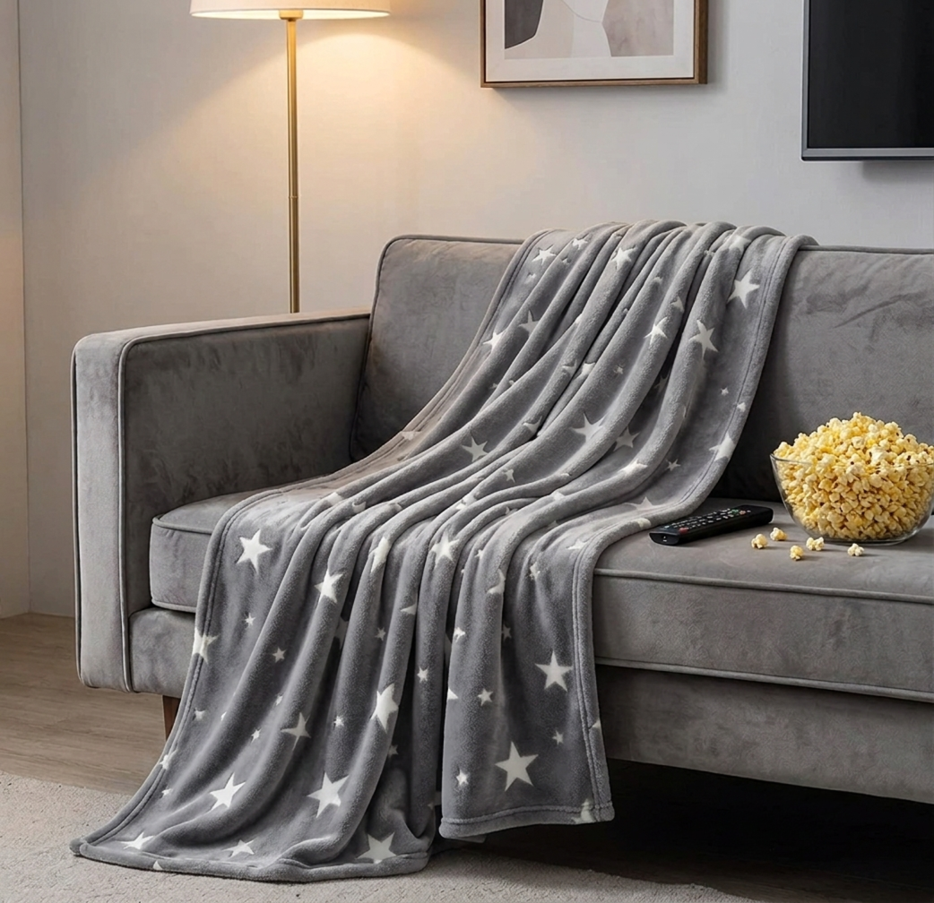Glow in Dark AC Blanket 🩶